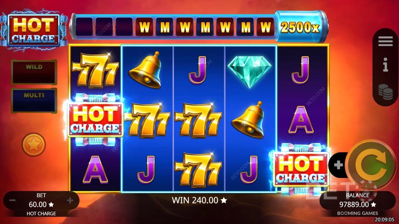 Рецензија игре Hot Charge од стране BETO Slots