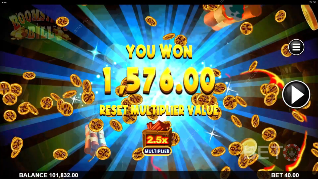 Освојите 5.000 пута више од своје опкладе на слоту Boomstick Bill!