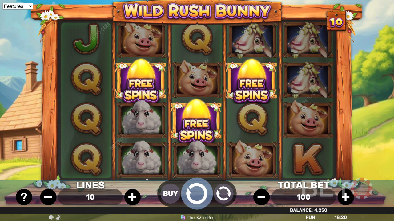 Рецензија Wild Rush Bunny од стране BETO Slots