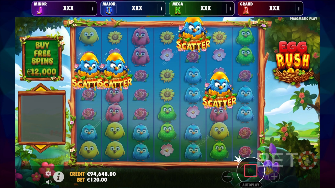 Рецензија Egg Rush од стране BETO Slots