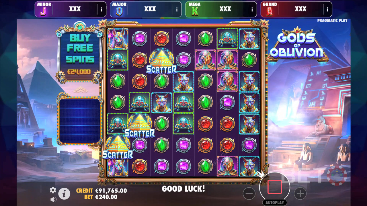 Рецензија игре Gods of Oblivion од стране BETO Slots