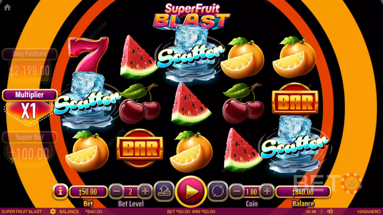 Рецензија игре Super Fruit Blast од стране BETO Slots