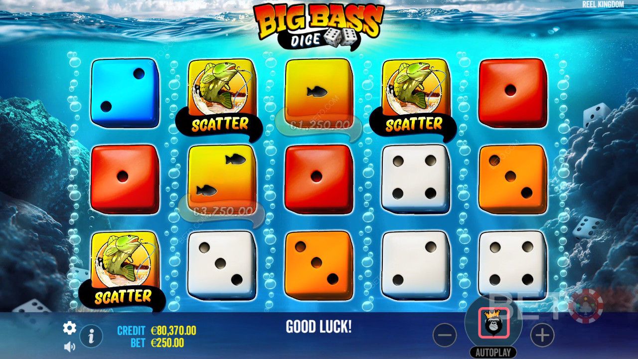 Рецензија Big Bass Dice-а од стране BETO Slots-а
