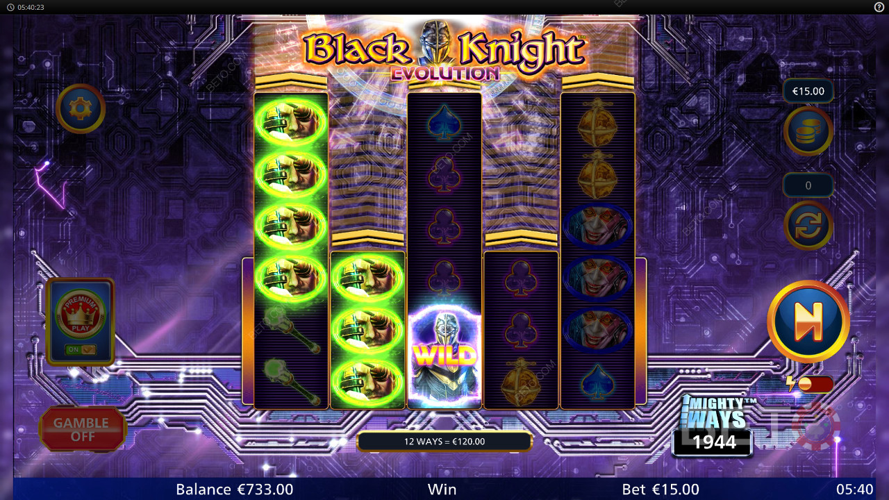 Рецензија игре Black Knight Evolution од стране BETO Slots