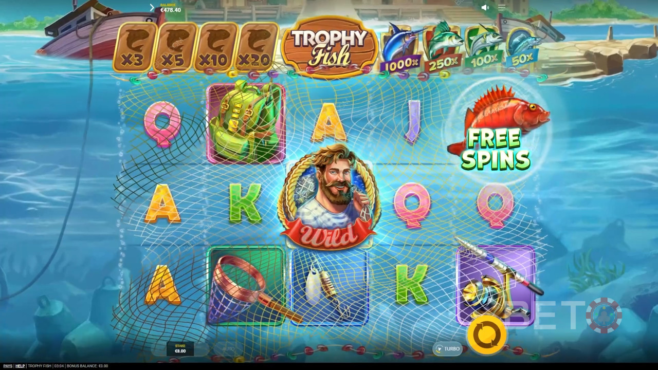 Рецензија Trophy Fish-а од стране BETO Slots-а