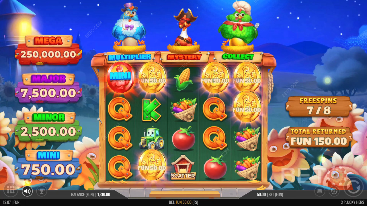 Рецензија игре 3 Plucky Hens од стране BETO Slots