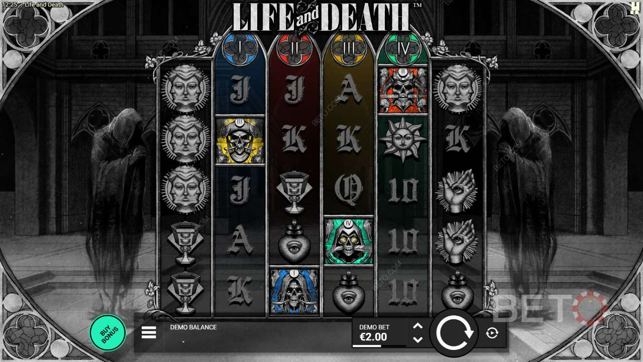 Бонус функције објашњене у игри Life and Death од стране Hacksaw Gaming