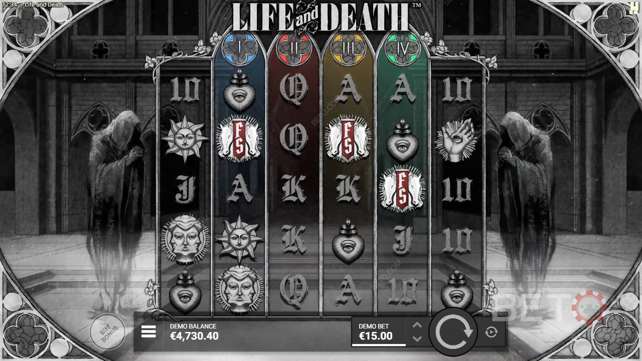 Рецензија игре Живот и смрт од стране BETO Slots