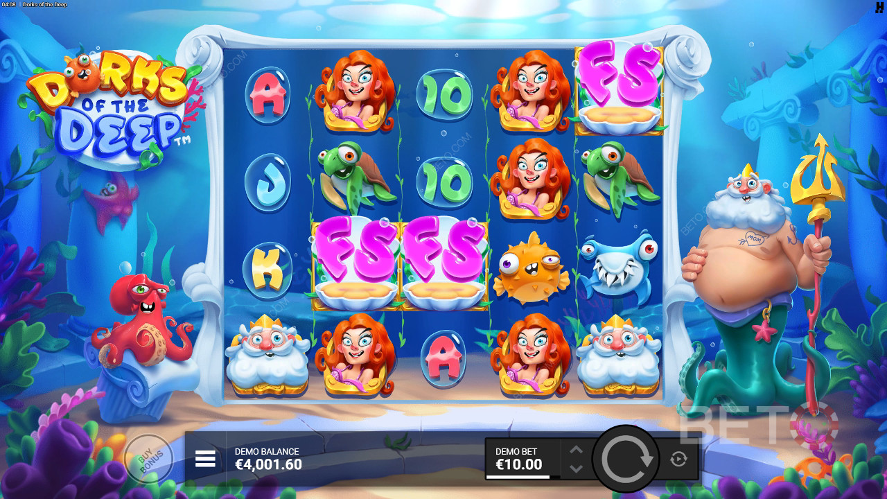 Рецензија игре Dorks of the Deep од стране BETO Slots