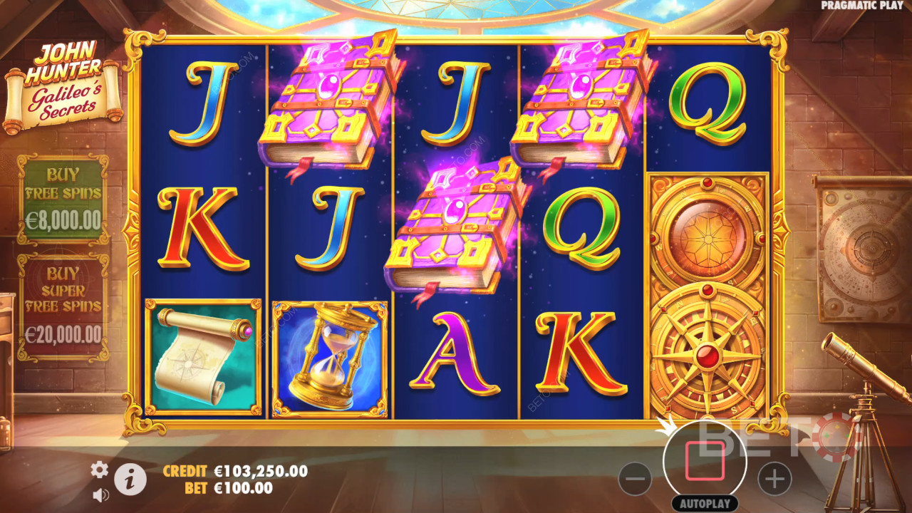 Рецензија игре Џон Хантер и Галилејеве тајне од стране BETO Slots