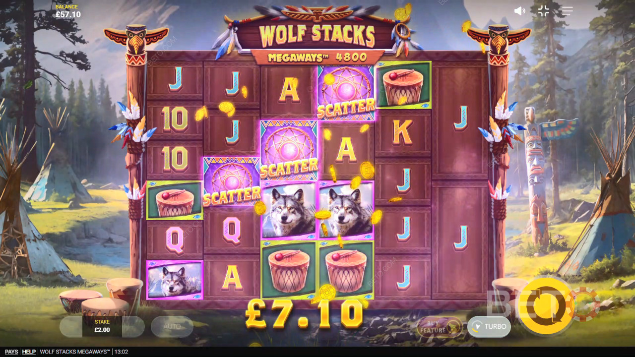 Рецензија Wolf Stacks Megaways од стране BETO Slots