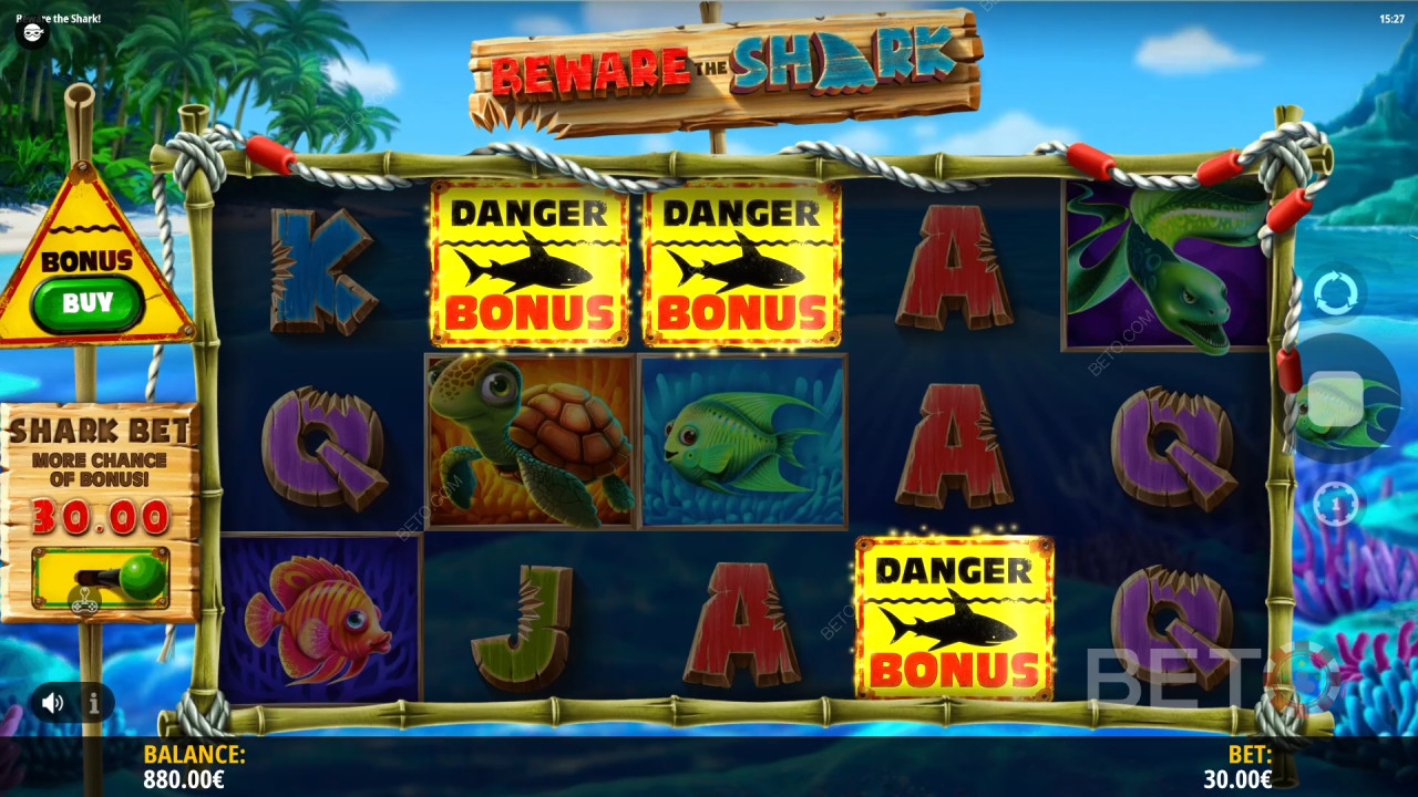 Рецензија игре Beware the Shark од стране BETO Slots