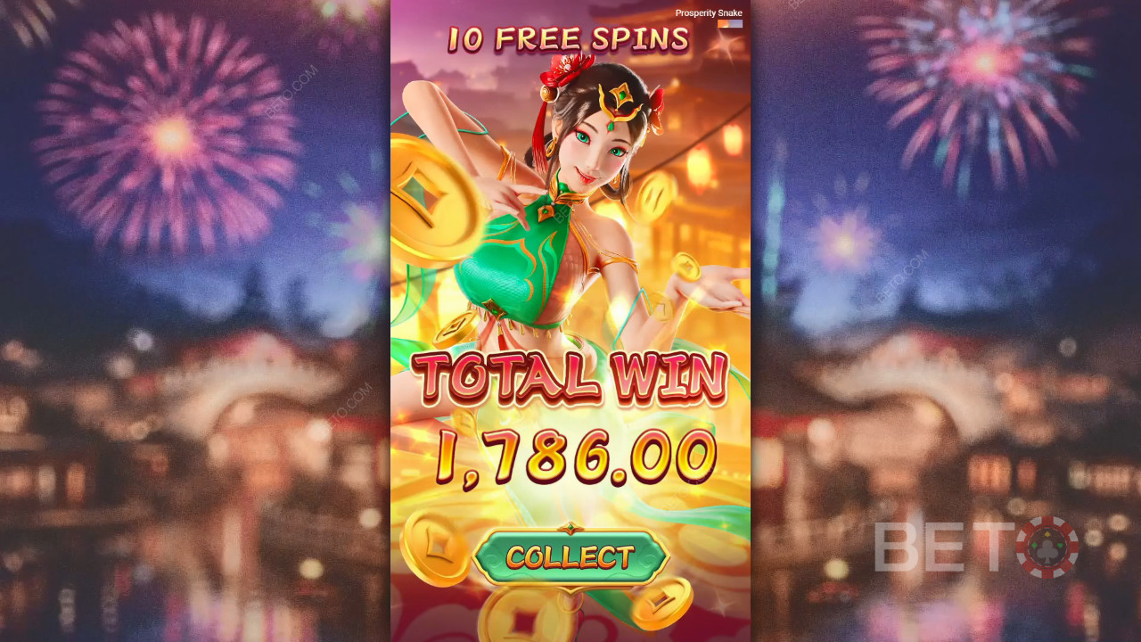 Освојите 5.000 пута више од своје опкладе у слоту Prosperity Snake!