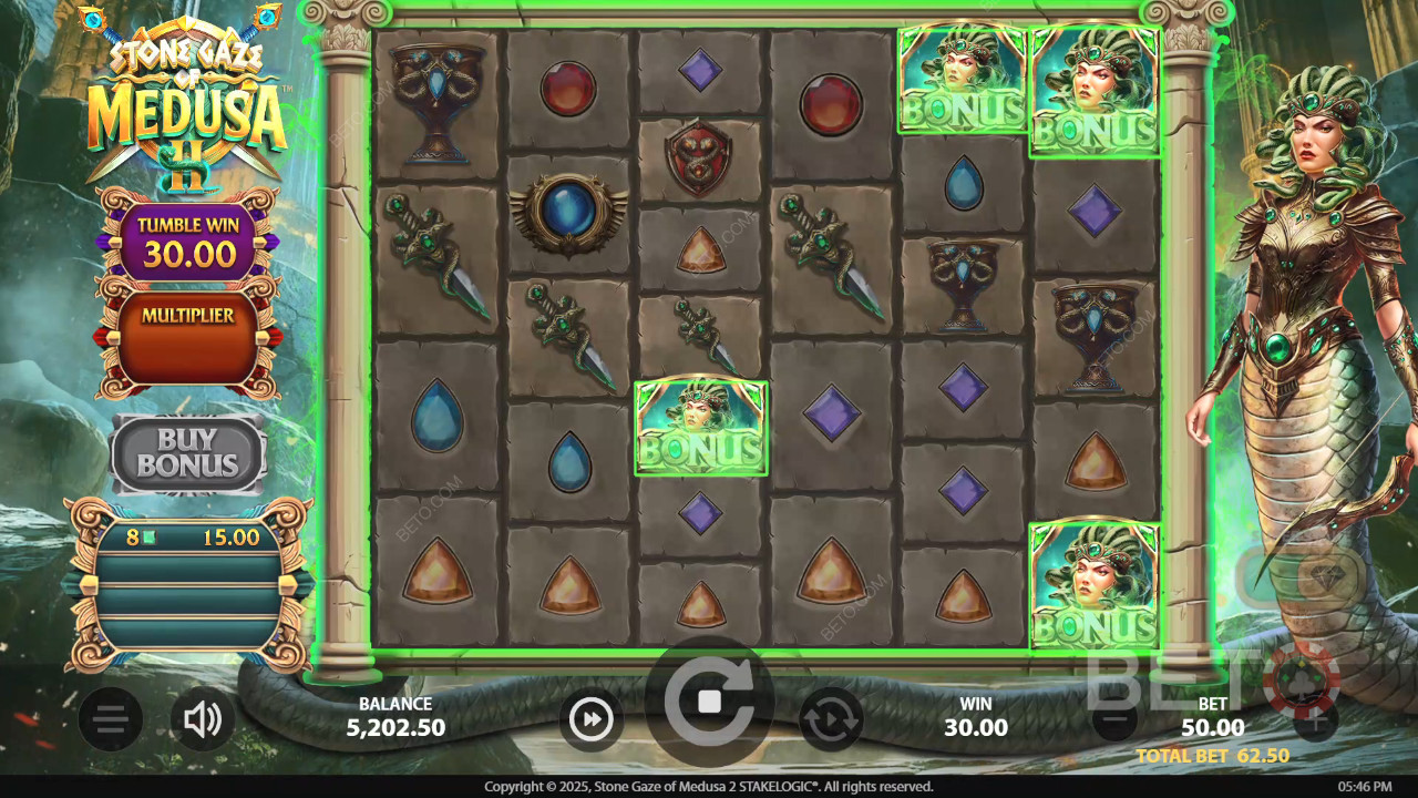 Рецензија игре Stone Gaze of Medusa 2 од стране BETO Slots