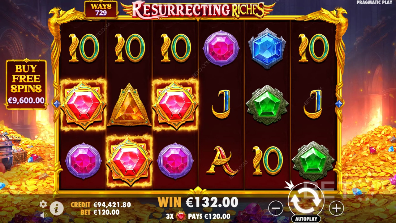 Како играти Resurrecting Riches из Pragmatic Play а