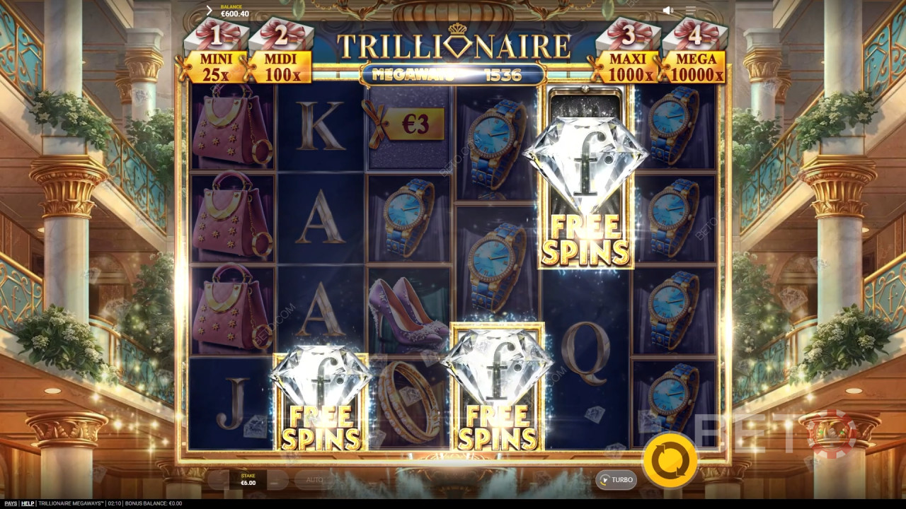 Рецензија Trillionaire Megaways од стране BETO Slots