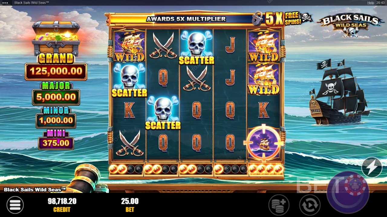 Рецензија игре Black Sails Wild Seas од стране BETO Slots