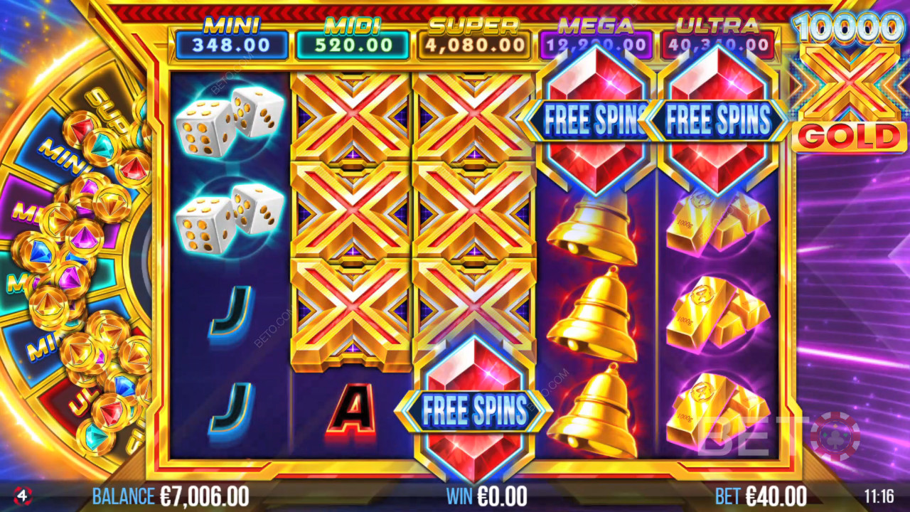 Рецензија 10.000 пута већег злата од стране BETO Slots-а
