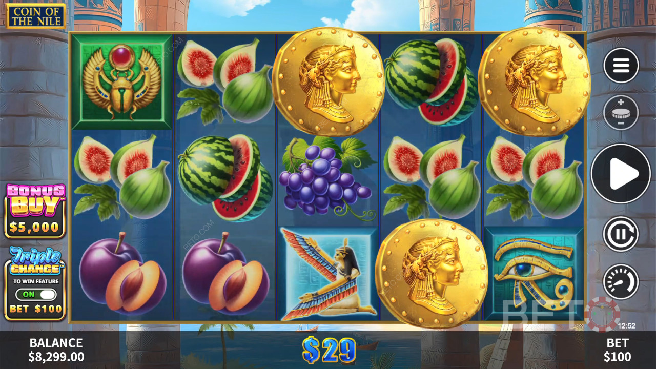 Рецензија Coin Of The Nile од стране BETO Slots