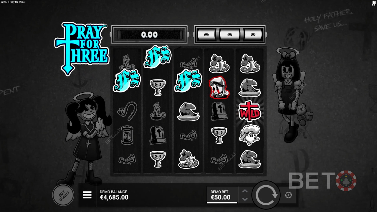 Рецензија игре Pray For Three од стране BETO Slots