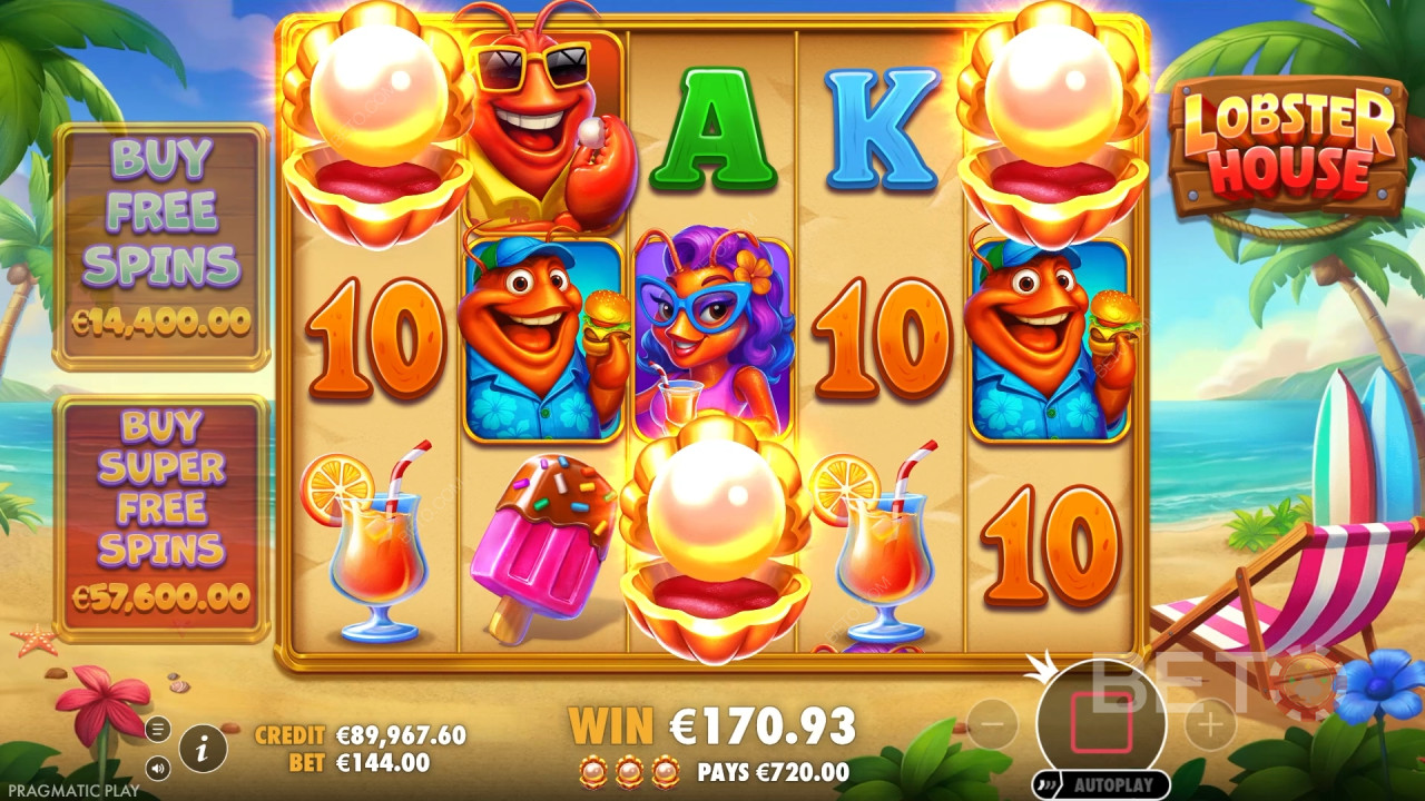 Како се игра Lobster House из Pragmatic Play
