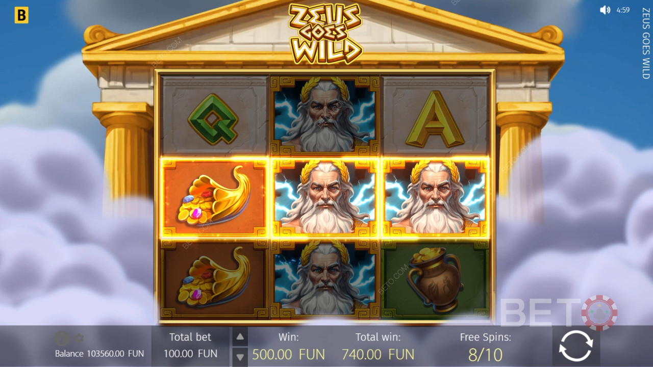 Да ли је Zeus Goes Wild добра игра?