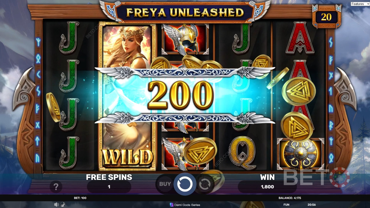 Како се игра Spinomenal игра Freya Unleashed