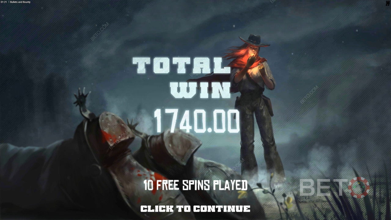 Освојите 20.000 пута више од своје опкладе у слоту Bullets and Bounty!