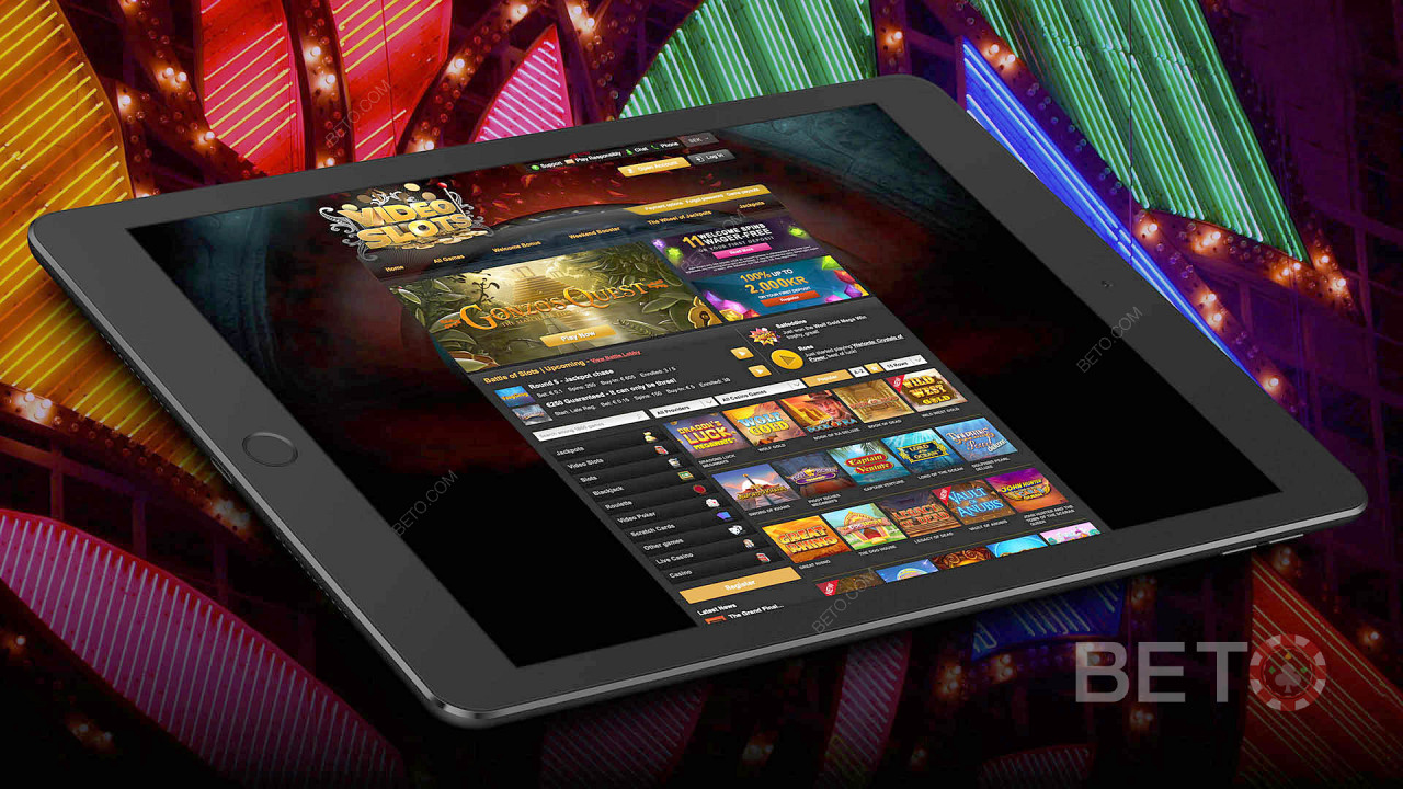 Мобиле ВидеоСлот казино - таблети, паметни телефони