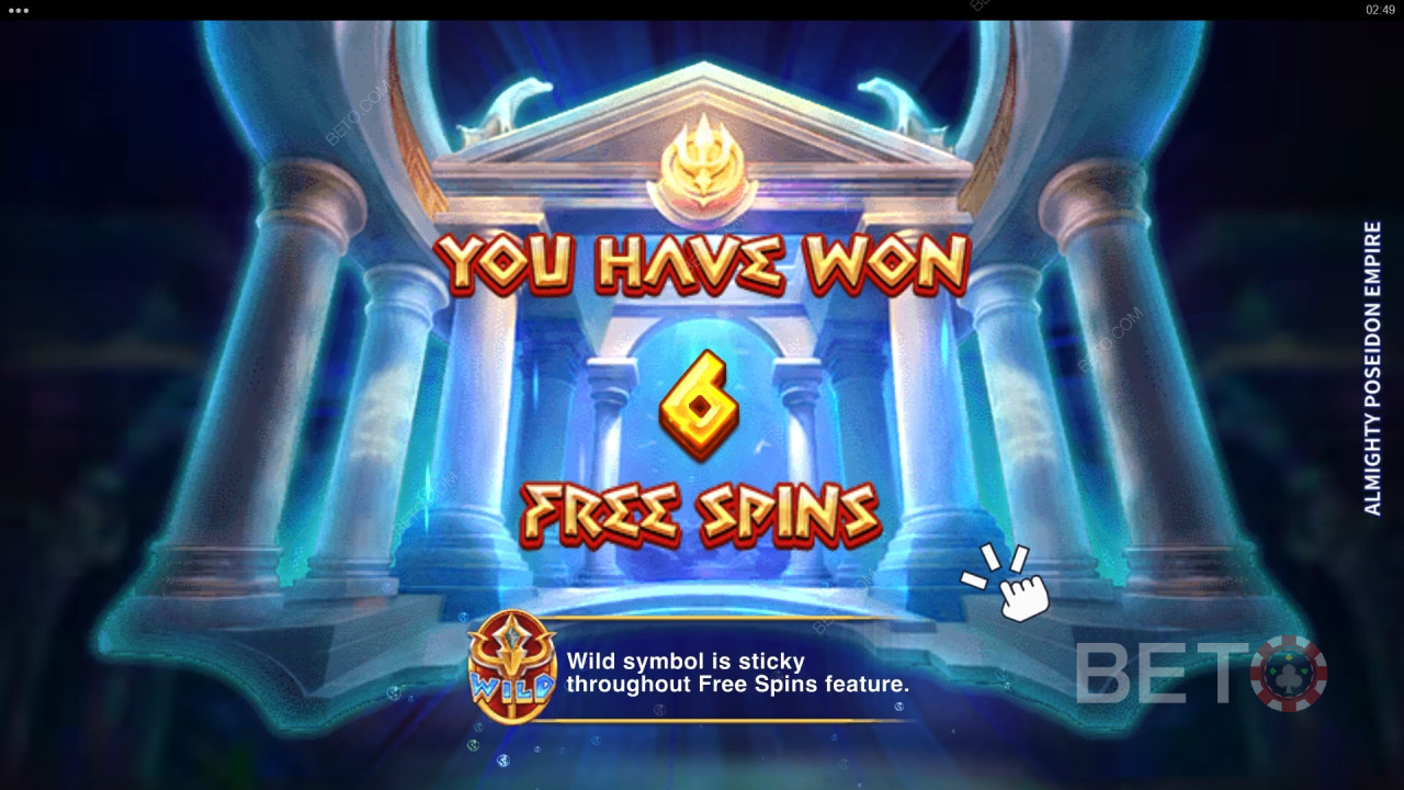 Бонус функције објашњене у игри Almighty Poseidon Empire од стране Microgaming