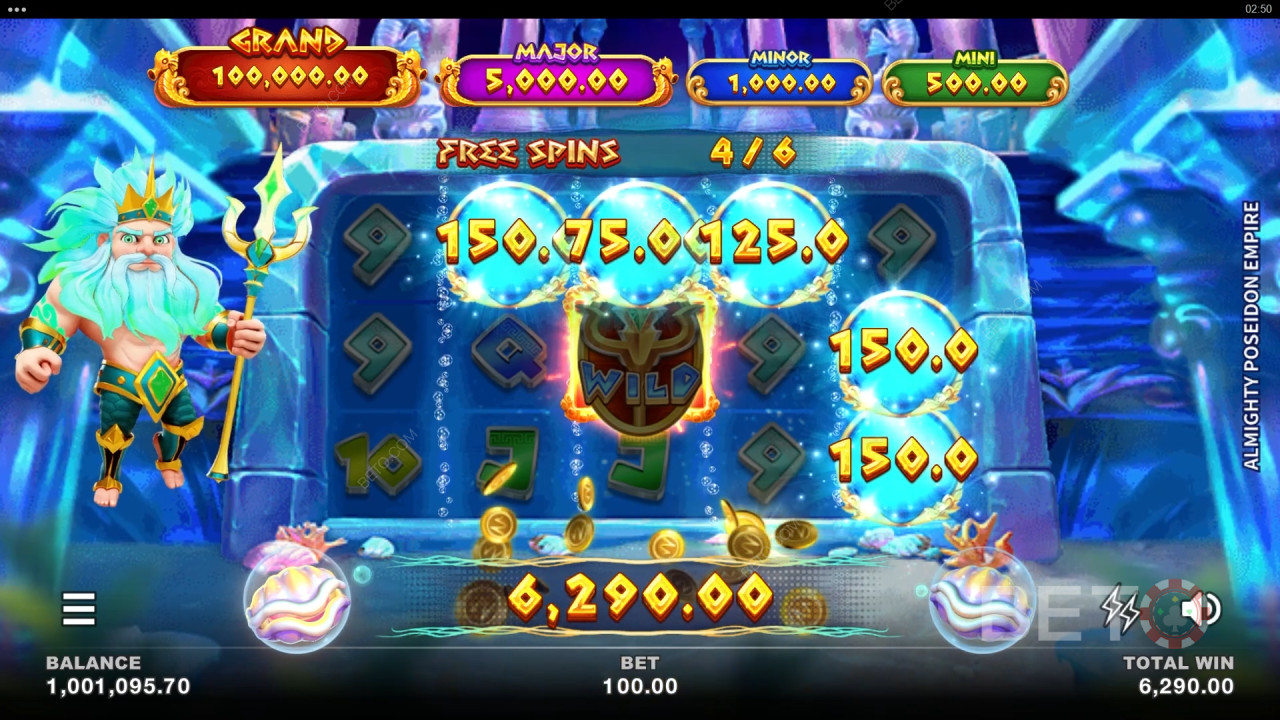 Како играти Microgaming -ову Almighty Poseidon Empire