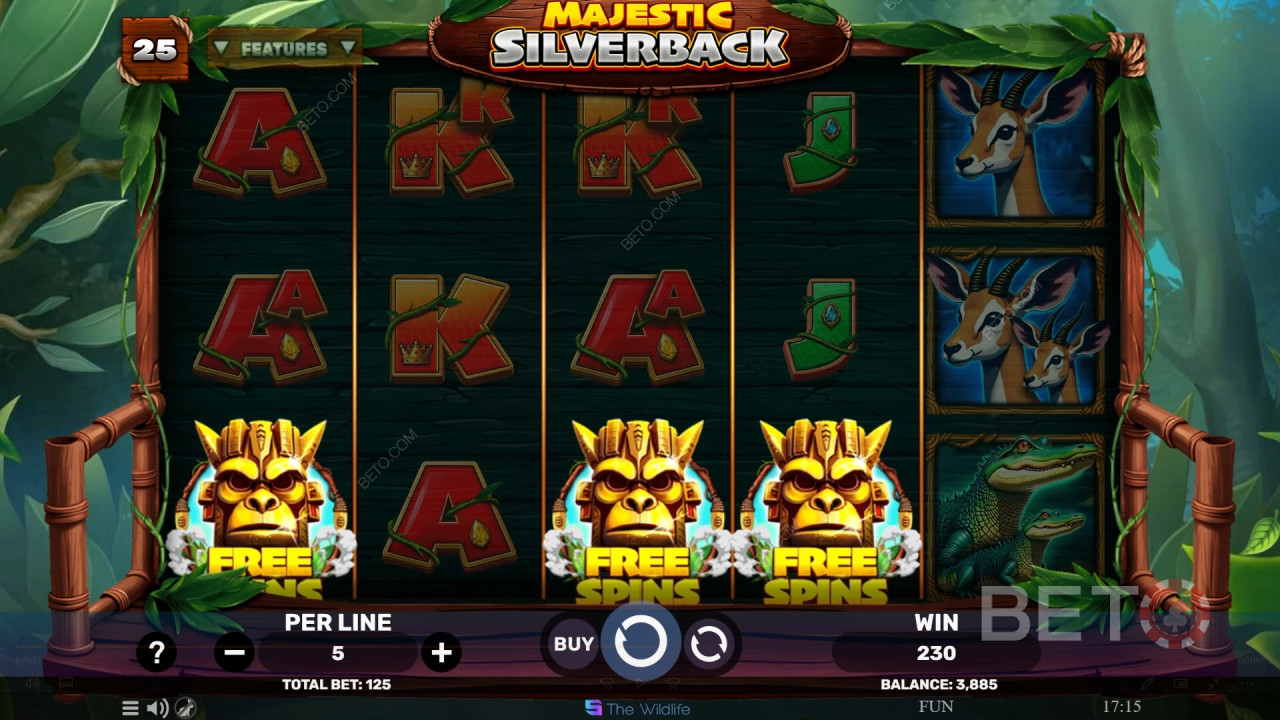 Рецензија игре Majestic Silverback од стране BETO Slots