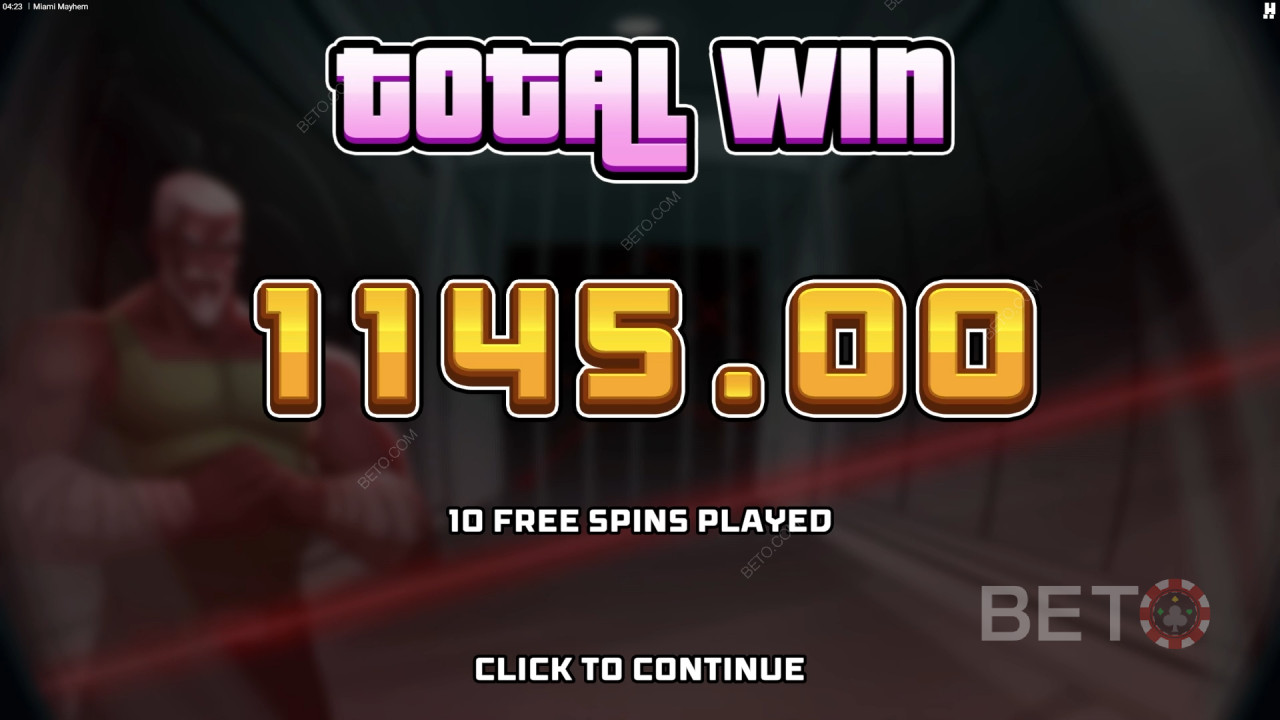 Освојите 15.000 пута више од своје опкладе у онлајн слоту Miami Mayhem!