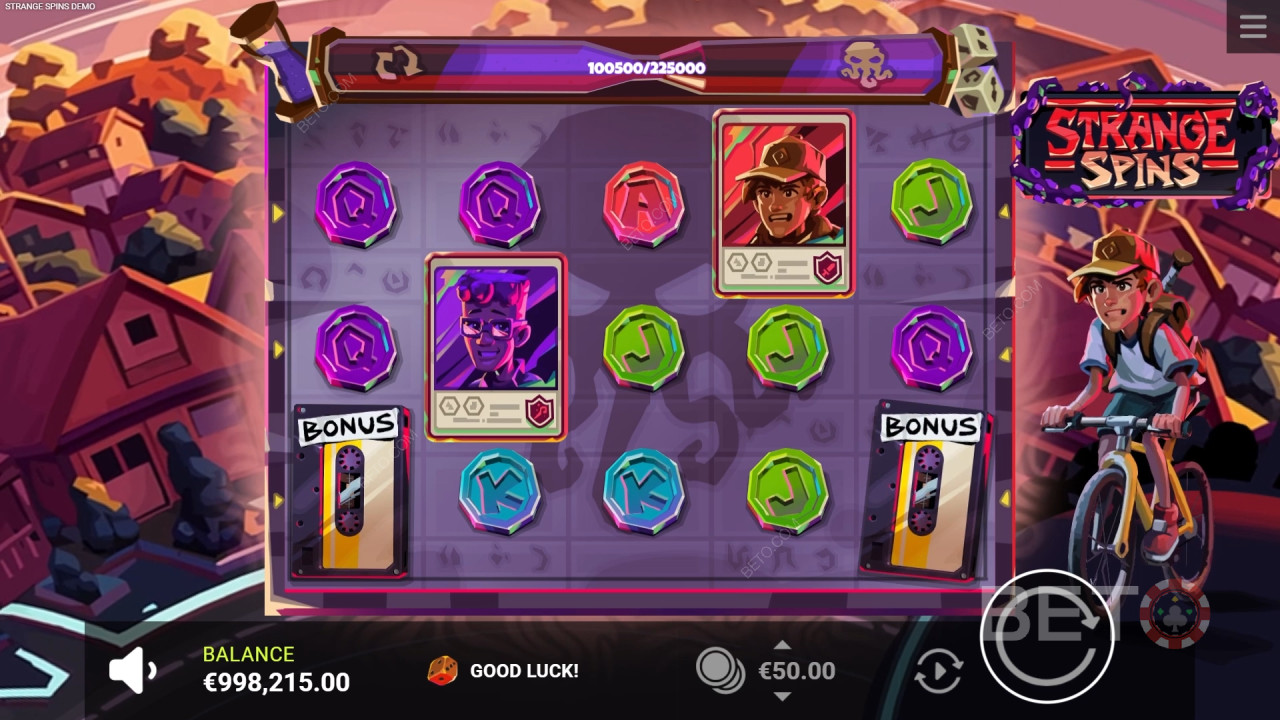 Рецензија игре Strange Spins од стране BETO Slots