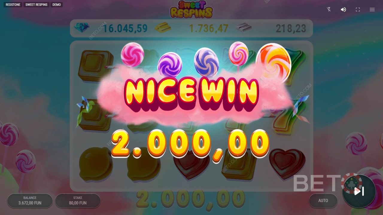 Рецензија Sweet Respins-а од стране BETO Slots-а