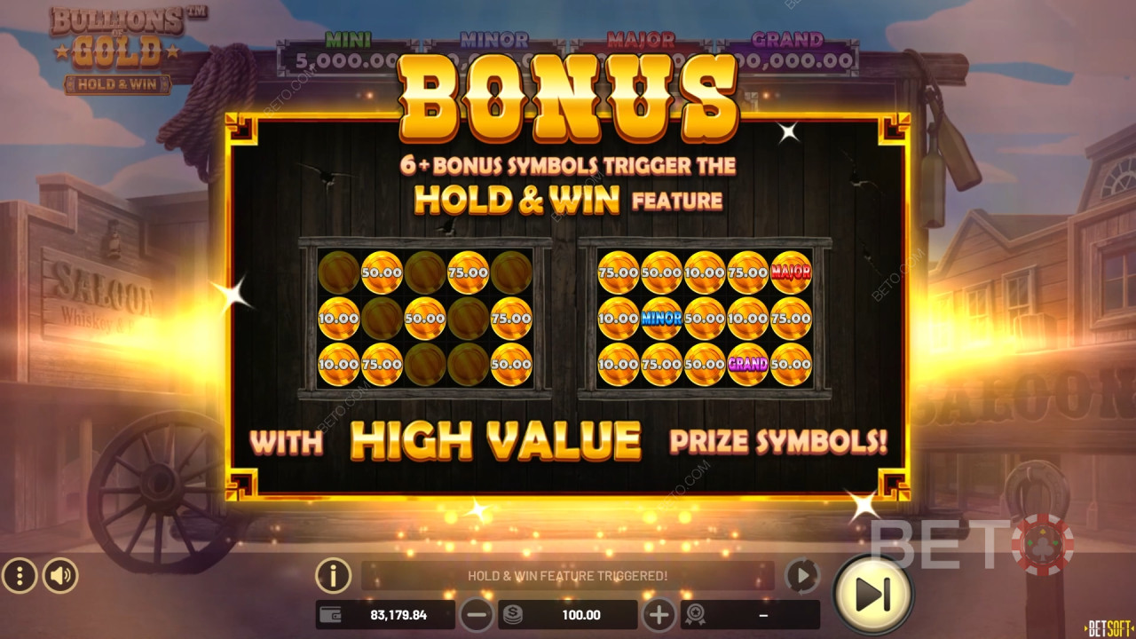 Бонус функције објашњене у Bullions of Gold од стране Betsoft