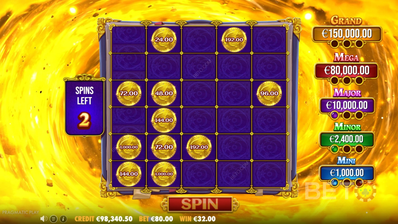 Бонус функције објашњене у игри Spellmaster од стране Pragmatic Play