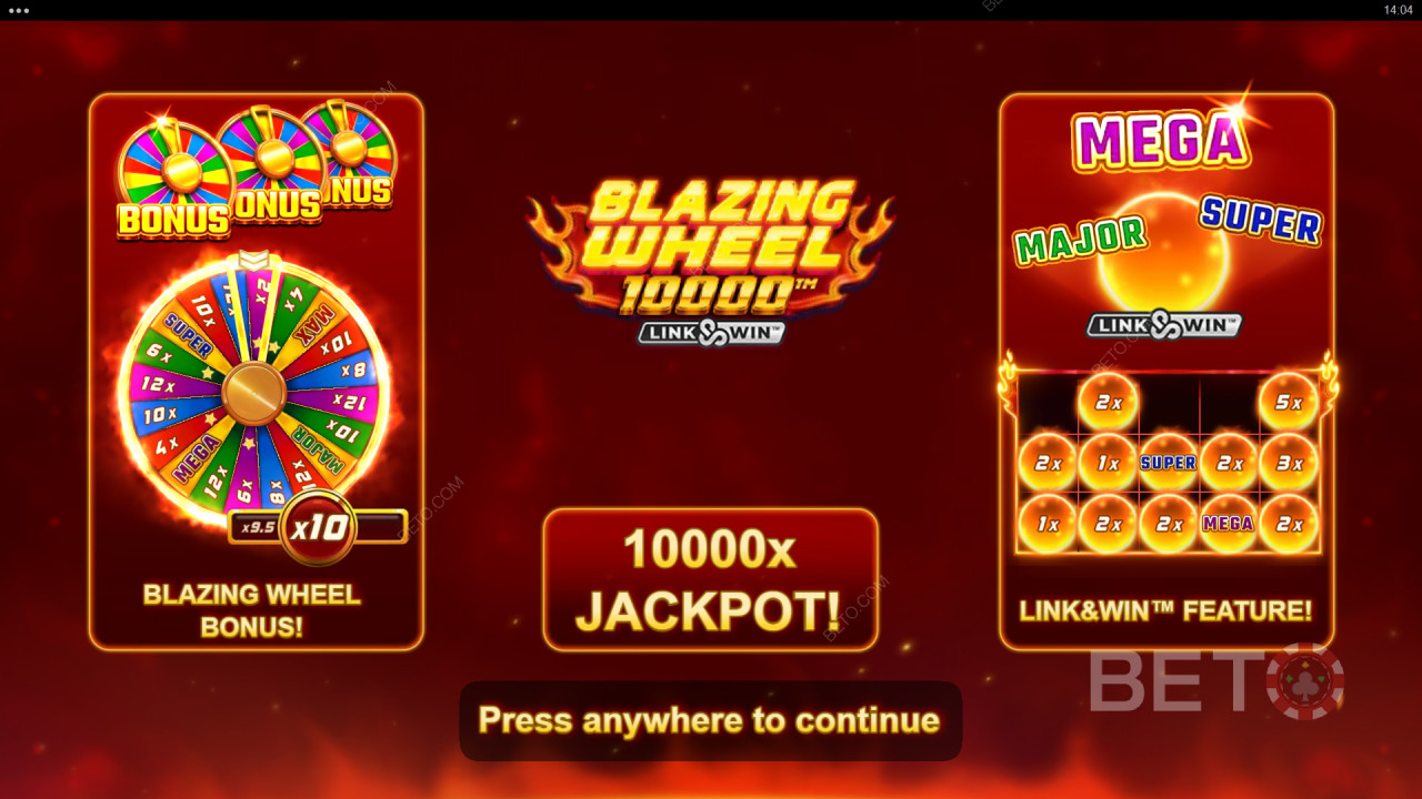 Бонус функције објашњене у игри Blazing Wheel 10000 од стране Nailed It! Games