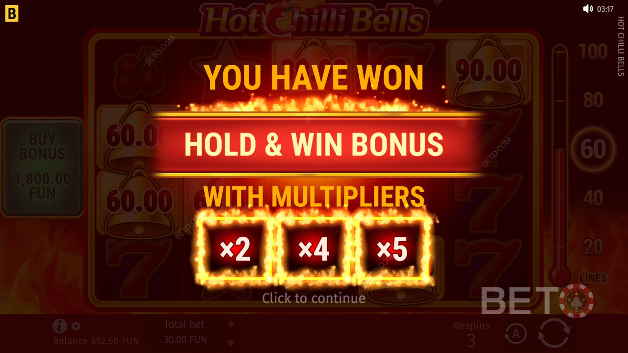 Бонус функције објашњене у игри Hot Chilli Bells од стране BGaming-а