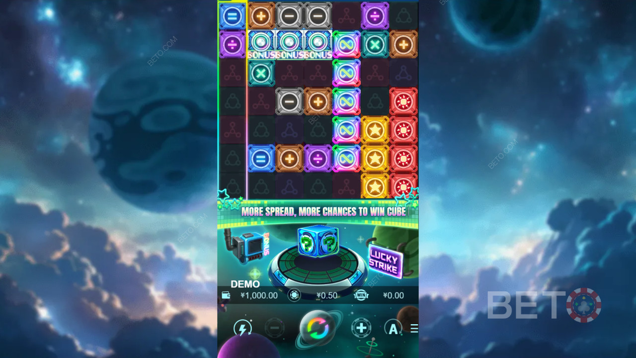 Бонус функције објашњене у игри Cube? од стране PlayStar-а