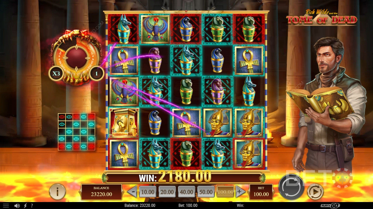 Рецензија игре Rich Wilde and the Tome of Dead од стране BETO Slots