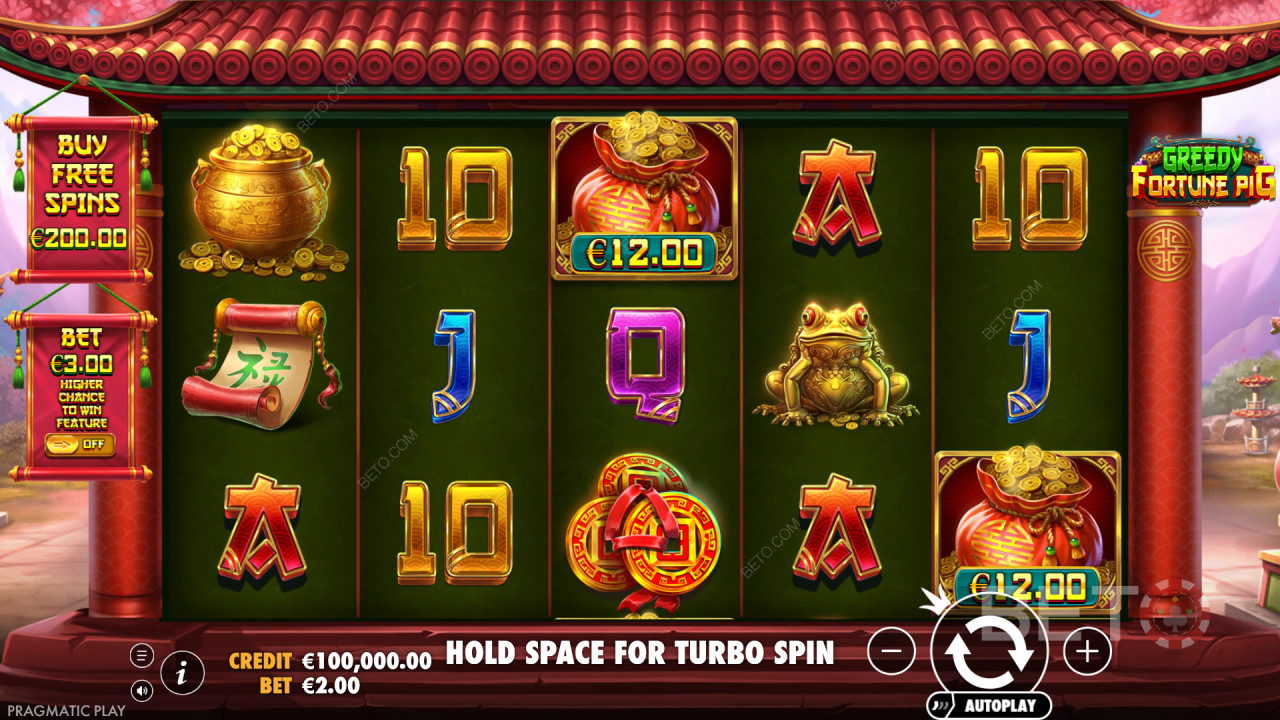 Како играти Greedy Fortune Pig из Pragmatic Play