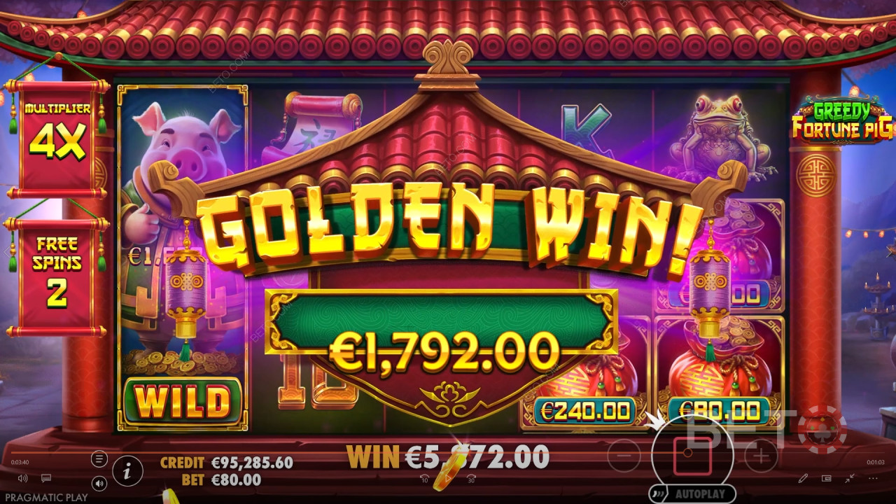Бонус карактеристике објашњене у игри Greedy Fortune Pig од стране Pragmatic Play