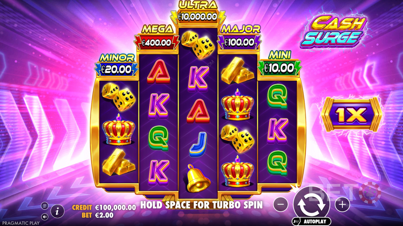Како играти Cash Surge у Pragmatic Play у