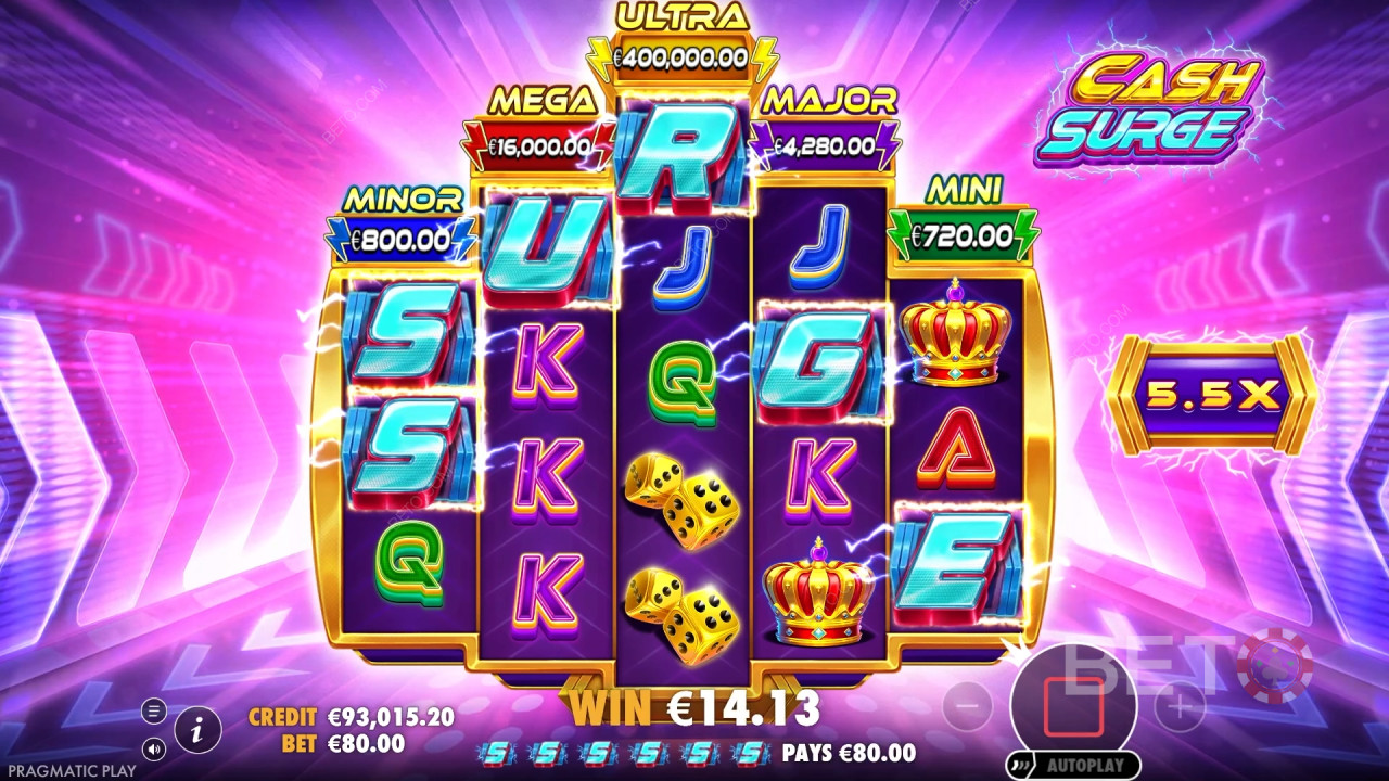 Преглед Cash Surge-а од стране BETO Slots-а