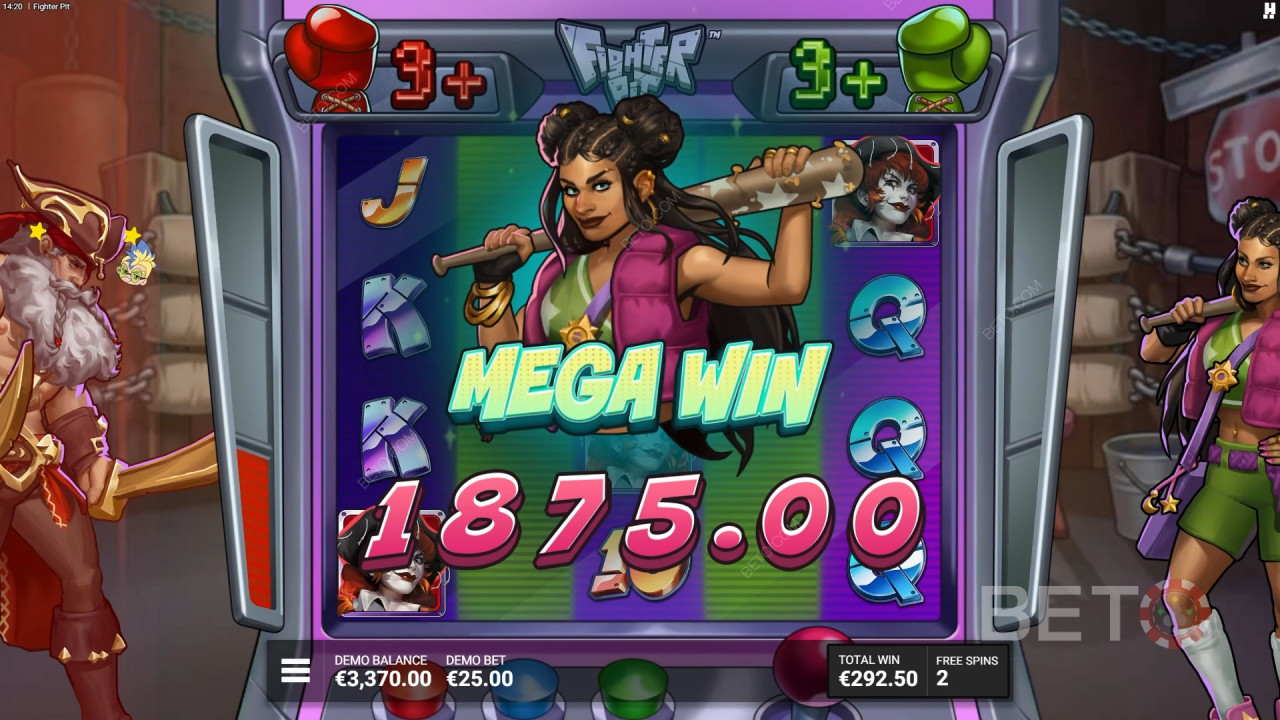 Рецензија игре Fighter Pit од стране BETO Slots