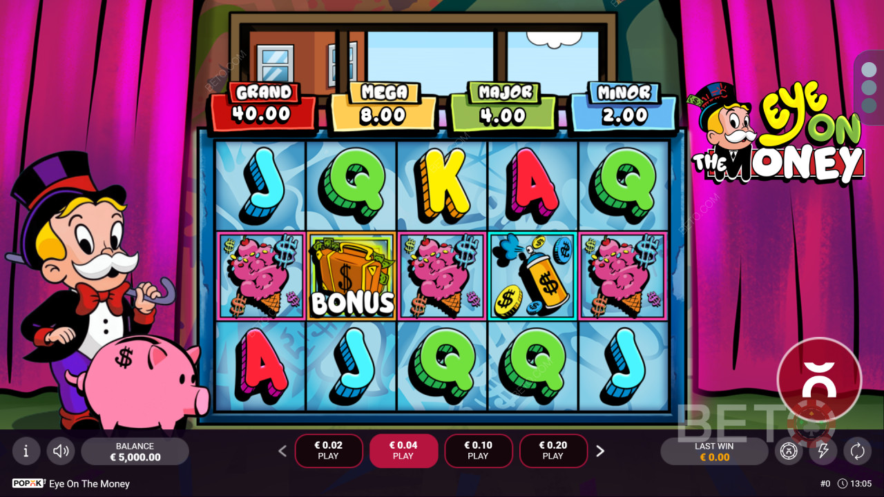 Како играти Popok Gaming-ов Eye on the Money