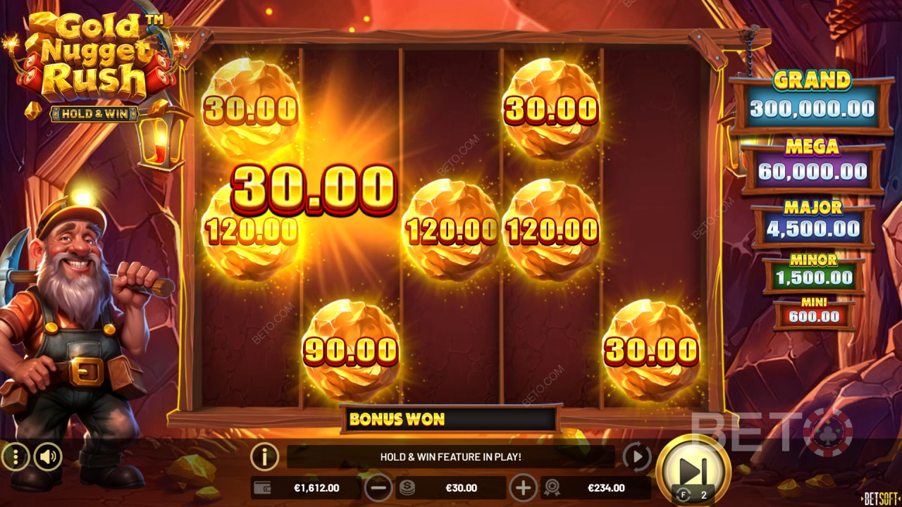 Како играти Betsoft -ову игру Gold Nugget Rush