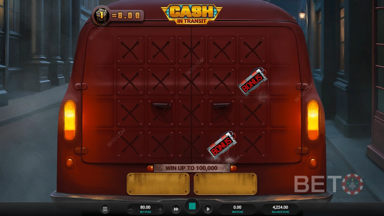 Бонус функције објашњене у игри Cash in Transit од Relax Gaming