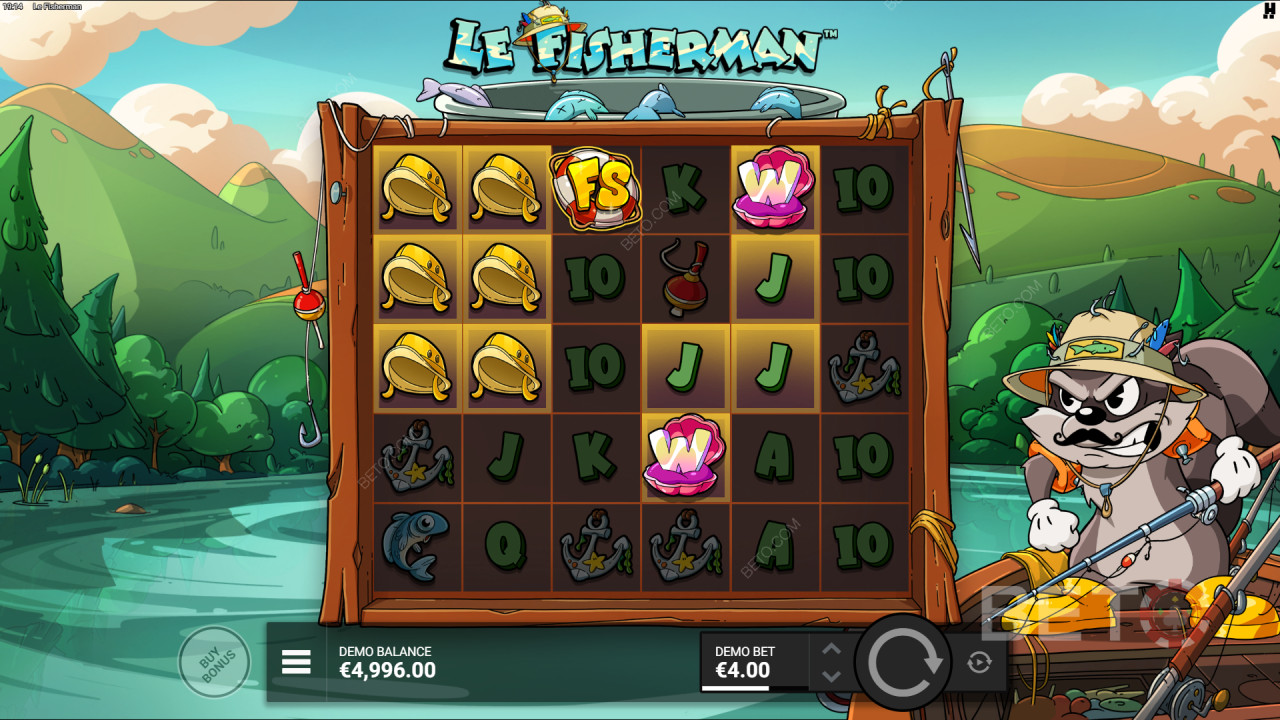Бонус функције објашњене у игри Le Fisherman од стране Hacksaw Gaming